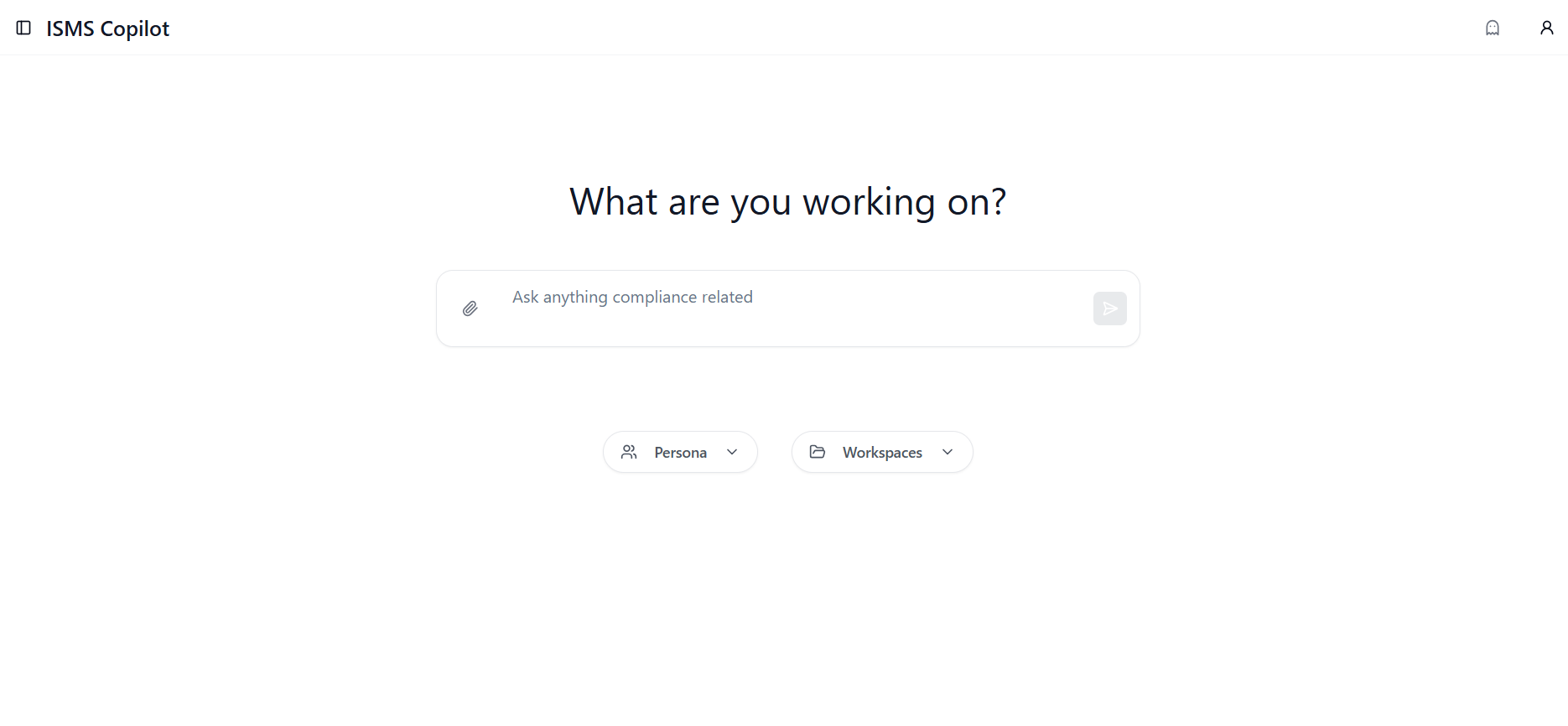 ISMS Copilot Screenshot