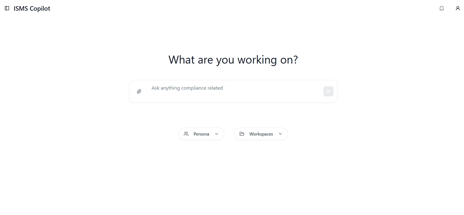 ISMS Copilot Screenshot